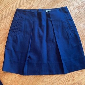J Crew Flare Mini Skirt Pleated Side Pockets 00​​​